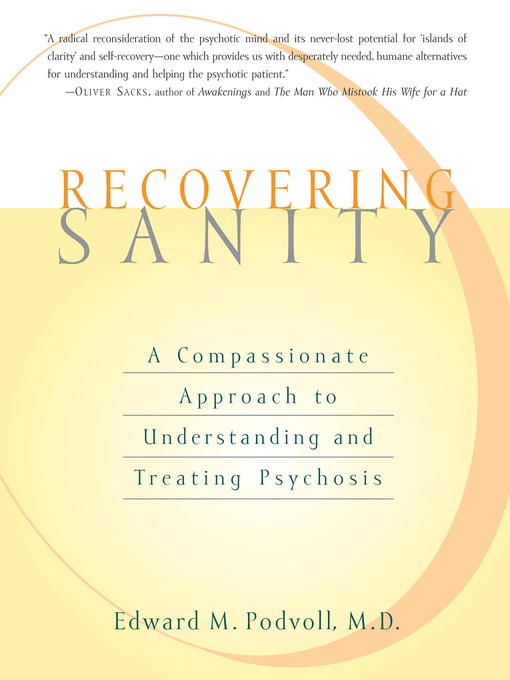 Title details for Recovering Sanity by E Podvoll - Available